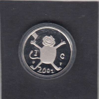 Beschrijving: 1 Gulden LEEUW 